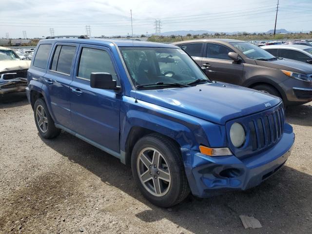 1J4NF2GB9AD517499 - 2010 JEEP PATRIOT SPORT BLUE photo 4