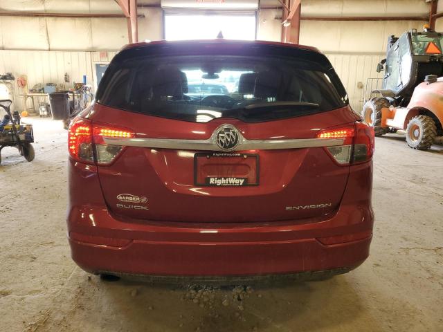 LRBFX1SA2JD007462 - 2018 BUICK ENVISION ESSENCE Բորդո լուսանկար 6