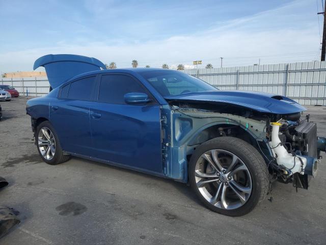 2C3CDXCT9LH184004 - 2020 DODGE CHARGER R/T BLUE photo 4