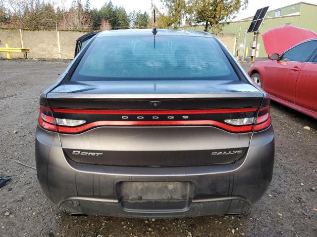 1C3CDFBB5FD117341 - 2015 DODGE DART SXT GRAY photo 6