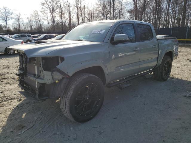 3TMCZ5ANXNM495824 - 2022 TOYOTA TACOMA DOUBLE CAB GRAY photo 1