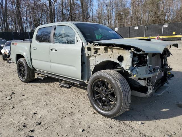 3TMCZ5ANXNM495824 - 2022 TOYOTA TACOMA DOUBLE CAB GRAY photo 4