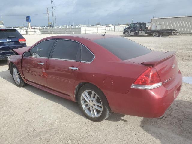 2G1WC5E32F1113326 - 2015 CHEVROLET IMPALA LIM LTZ RED photo 2