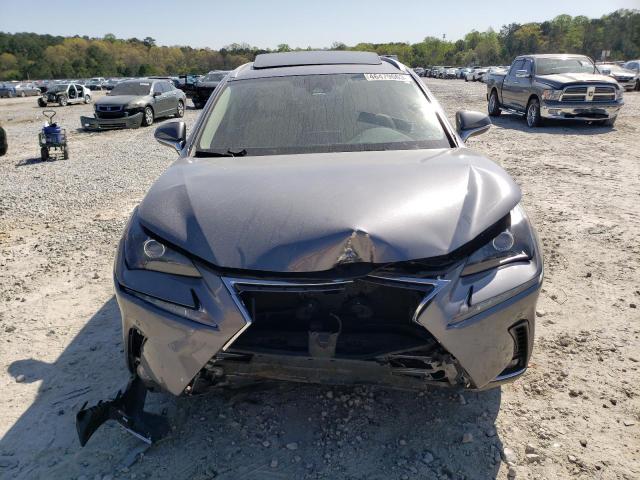 JTJDARBZXM2194087 - 2021 LEXUS NX 300 BASE ნაცრისფერი ფოტო 5