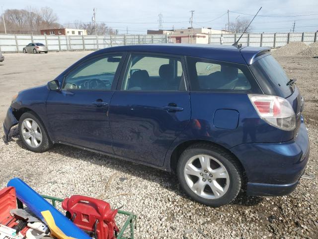 2T1KR32E57C684827 - 2007 TOYOTA COROLLA MA XR BLUE photo 2