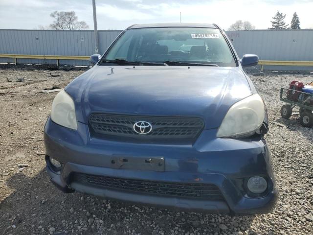 2T1KR32E57C684827 - 2007 TOYOTA COROLLA MA XR BLUE photo 5