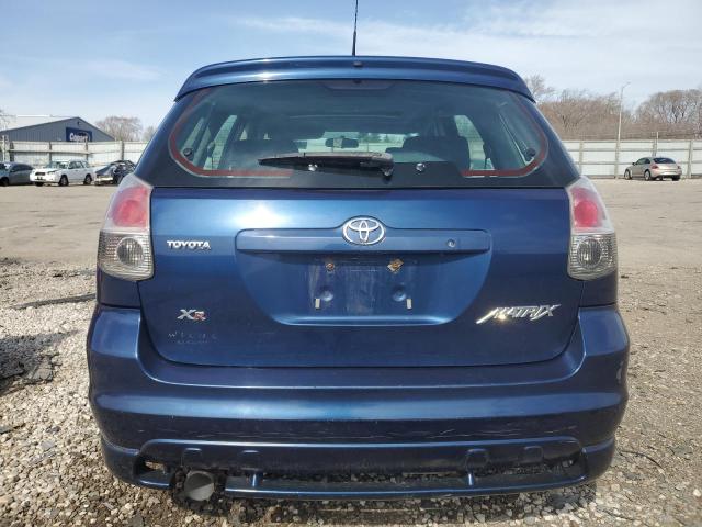 2T1KR32E57C684827 - 2007 TOYOTA COROLLA MA XR BLUE photo 6