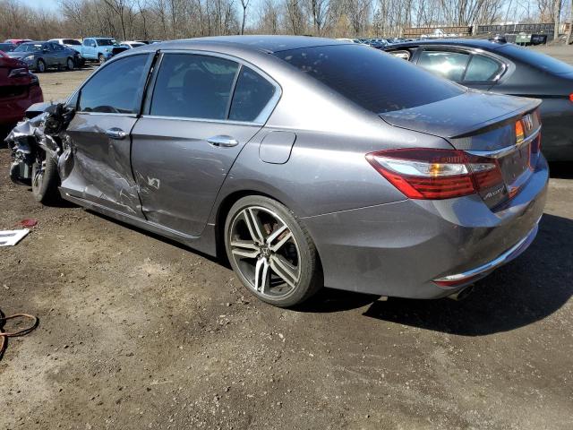 1HGCR2F58HA146283 - 2017 HONDA ACCORD SPORT CHARCOAL photo 2