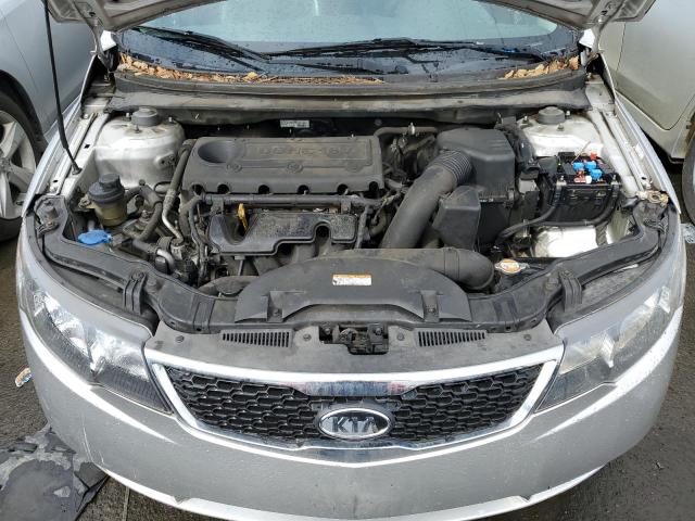 KNAFW5A32C5514001 - 2012 KIA FORTE SX SILVER photo 11