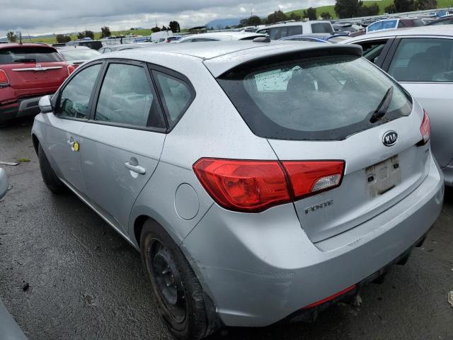 KNAFW5A32C5514001 - 2012 KIA FORTE SX SILVER photo 2