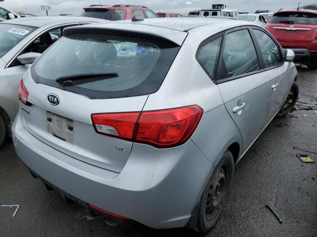 KNAFW5A32C5514001 - 2012 KIA FORTE SX SILVER photo 3