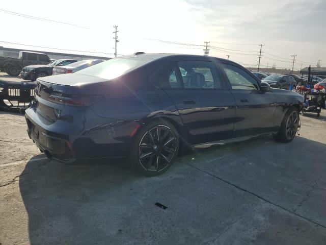 WBY53EJ08PCN81456 - 2023 BMW I7 XDRIVE60 蓝色 照片 3