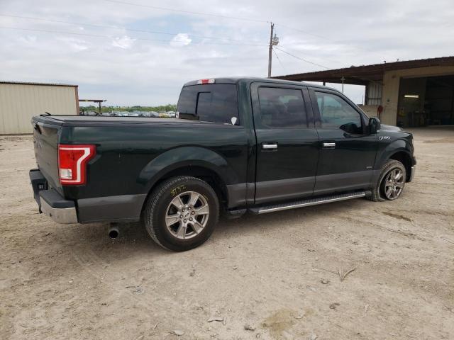 1FTEW1CP9FKE20582 - 2015 FORD F150 SUPERCREW GREEN photo 3