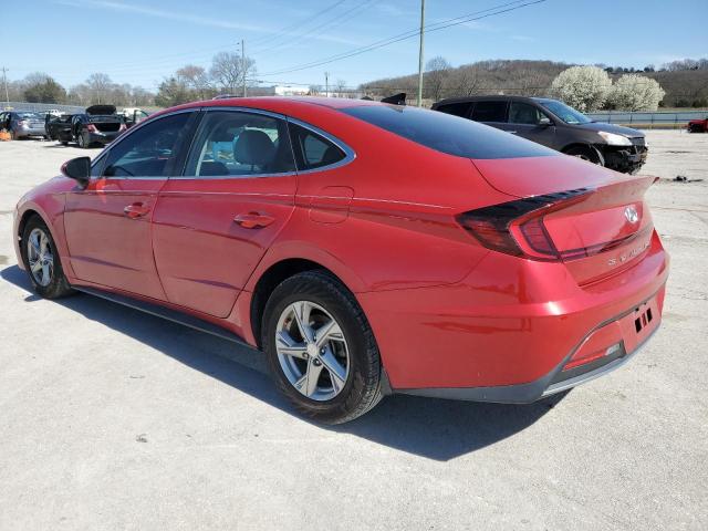 5NPEG4JA0LH054082 - 2020 HYUNDAI SONATA SE RED photo 2