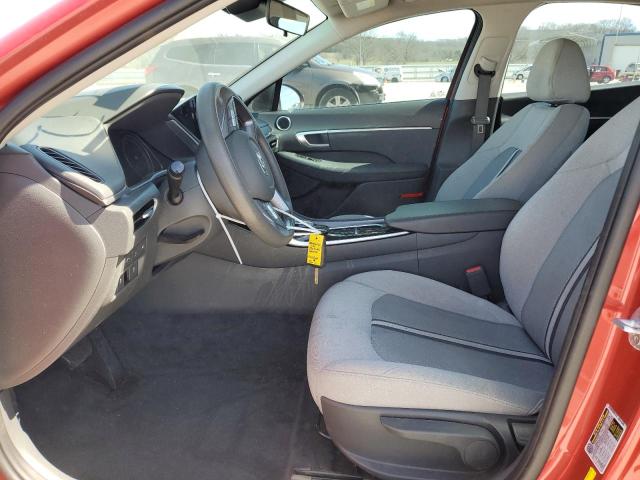 5NPEG4JA0LH054082 - 2020 HYUNDAI SONATA SE RED photo 7