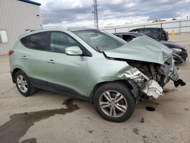 KM8JU3AC8CU338919 - 2012 HYUNDAI TUCSON GLS GREEN photo 4