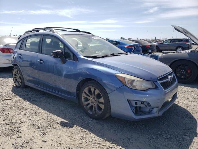 JF1GPAY69G8294489 - 2016 SUBARU IMPREZA SPORT LIMITED BLUE photo 4