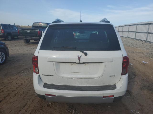 2CKDL43F286062804 - 2008 PONTIAC TORRENT WHITE photo 6