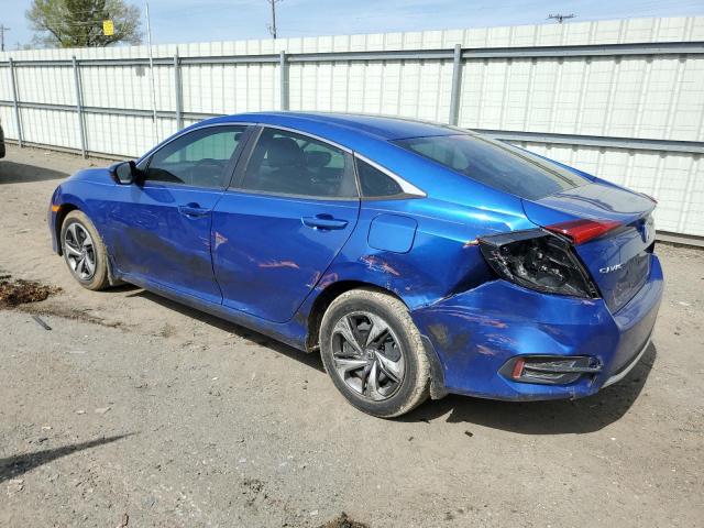 19XFC2F69KE047773 - 2019 HONDA CIVIC LX BLUE photo 2