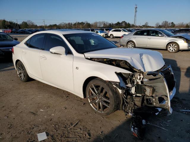 JTHCF1D26E5012918 - 2014 LEXUS IS 250 WHITE photo 4