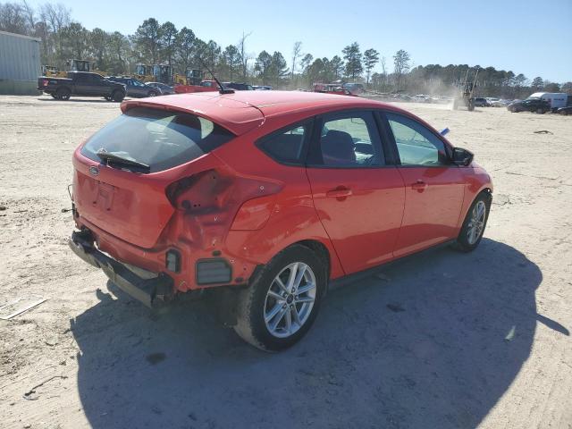 1FADP3K23FL282466 - 2015 FORD FOCUS SE RED photo 3