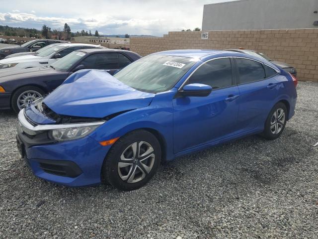 2HGFC2F58HH507334 - 2017 HONDA CIVIC LX BLUE photo 1