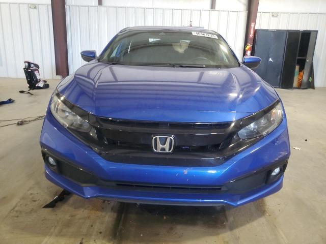 19XFC2F83KE012891 - 2019 HONDA CIVIC SPORT 蓝色 照片 5