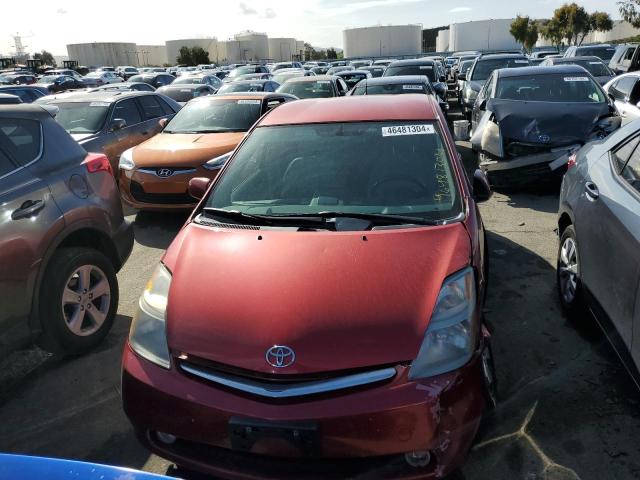 JTDKB20U687707771 - 2008 TOYOTA PRIUS RED photo 5