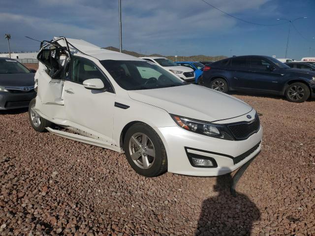 KNAGM4A76F5652975 - 2015 KIA OPTIMA LX WHITE photo 4