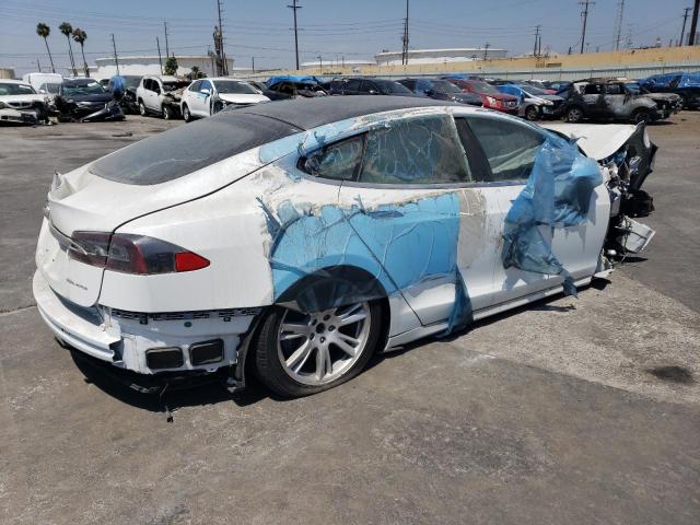 5YJSA1E28MF427293 - 2021 TESLA MODEL S თეთრი ფოტო 4
