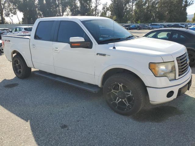 1FTFW1CV4AKE55297 - 2010 FORD F150 SUPERCREW WHITE photo 4