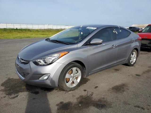 KMHDH4AEXCU372451 - 2012 HYUNDAI ELANTRA GLS SILVER photo 1