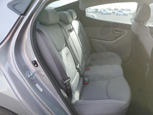 KMHDH4AEXCU372451 - 2012 HYUNDAI ELANTRA GLS SILVER photo 10