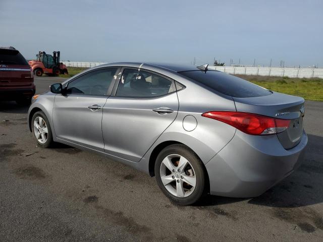 KMHDH4AEXCU372451 - 2012 HYUNDAI ELANTRA GLS SILVER photo 2