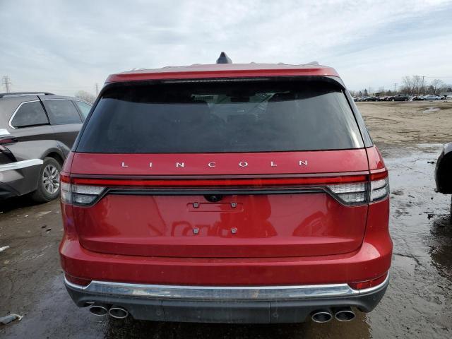 5LM5J7XCXSGL00157 - 2025 LINCOLN AVIATOR RESERVE RED photo 6