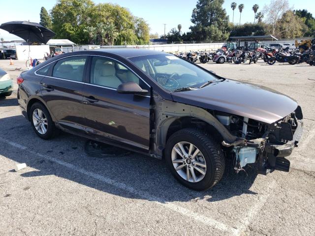 5NPE24AF5FH184597 - 2015 HYUNDAI SONATA SE GRAY photo 4