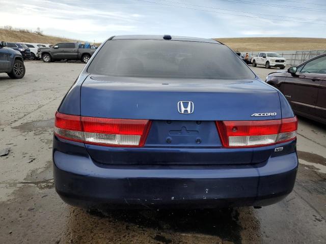 1HGCM66534A073629 - 2004 HONDA ACCORD EX BLUE photo 6