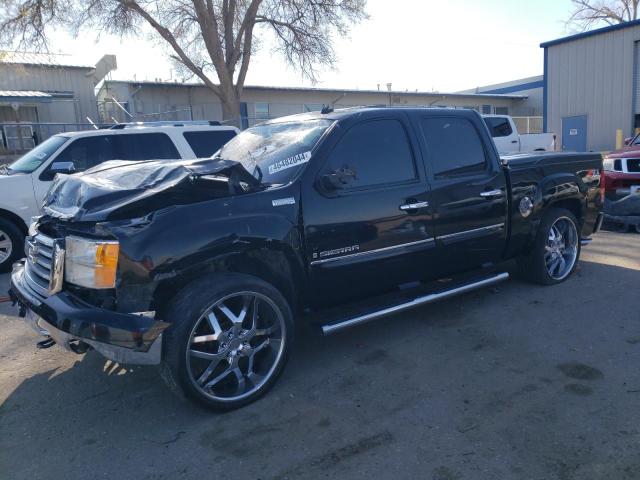 2GTEK13J381283763 - 2008 GMC SIERRA K1500 BLACK photo 1