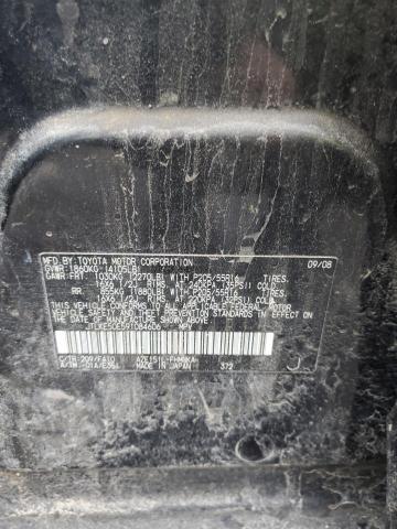 JTLKE50E591084606 - 2009 TOYOTA SCION XB 黑色 照片 13