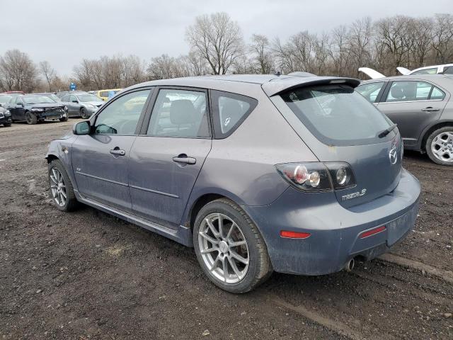 JM1BK344081851416 - 2008 MAZDA 3 HATCHBACK PURPLE photo 2