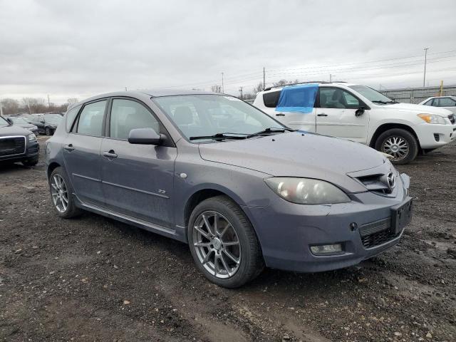 JM1BK344081851416 - 2008 MAZDA 3 HATCHBACK PURPLE photo 4