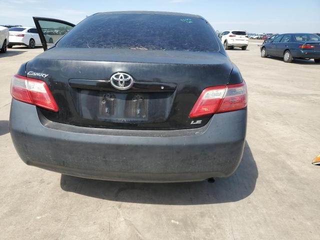 4T1BE46K77U559716 - 2007 TOYOTA CAMRY CE BLACK photo 6