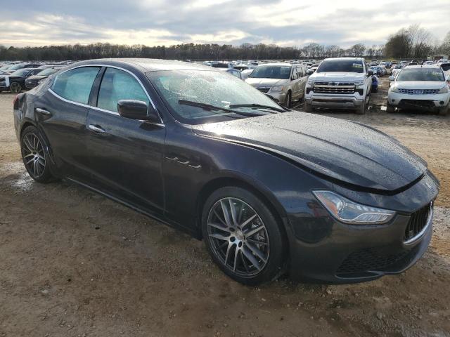 ZAM57RTA4E1095332 - 2014 MASERATI GHIBLI S BLACK photo 4