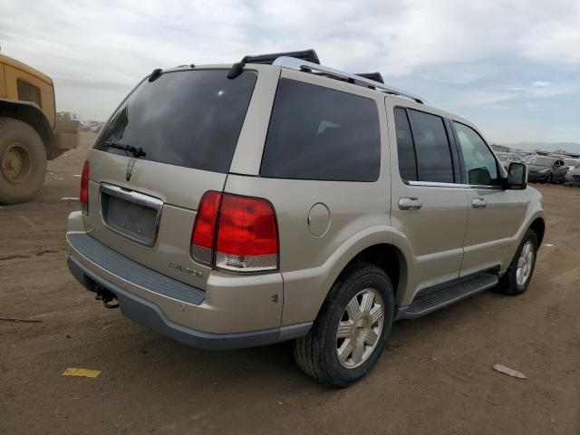 5LMEU88H25ZJ02852 - 2005 LINCOLN AVIATOR BEIGE photo 3