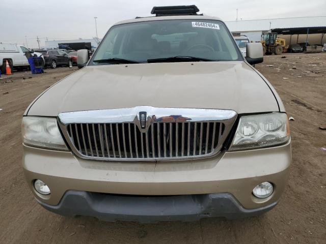 5LMEU88H25ZJ02852 - 2005 LINCOLN AVIATOR BEIGE photo 5