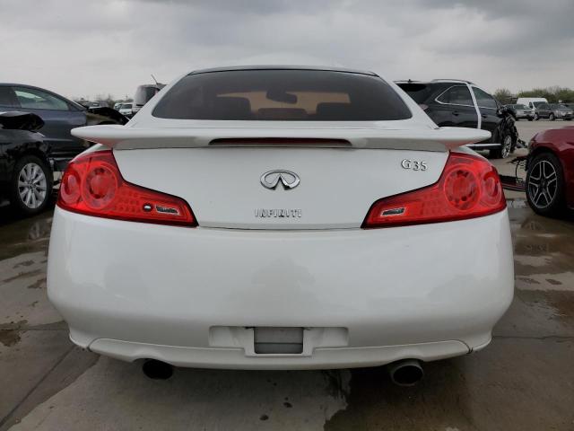 JNKCV54E16M701843 - 2006 INFINITI G35 WHITE photo 6