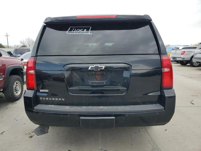 1GNSKHKC4JR232825 - 2018 CHEVROLET SUBURBAN K1500 LT BLACK photo 6