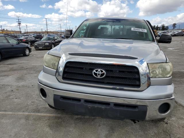 5TFRV54158X040263 - 2008 TOYOTA TUNDRA DOUBLE CAB SILVER photo 5