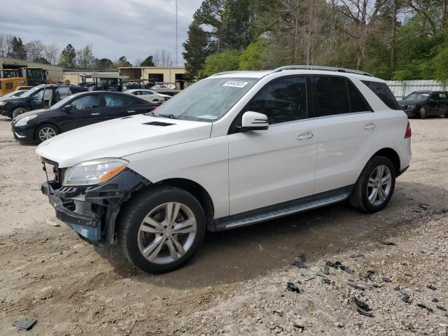 4JGDA5HB2FA534231 - 2015 MERCEDES-BENZ ML 350 4MATIC WHITE photo 1