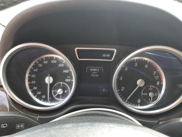 4JGDA5HB2FA534231 - 2015 MERCEDES-BENZ ML 350 4MATIC WHITE photo 9